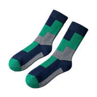 Chaussettes de travail pour hommes, en coton doux, respirantes, chaussettes habillées confortables et extensibles, chaussettes de bureau formelles pour gentlemen