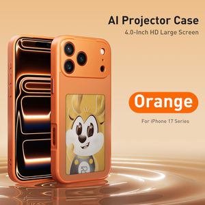 เคสโทรศัพท์ LED Smart E Ink เคสโทรศัพท์ฝาครอบ PC สำหรับ iPhone NFC 17 17pro 17PROMAX เคสโทรศัพท์แบบ <span class=keywords><strong>DIY</strong></span> - Product Image 1