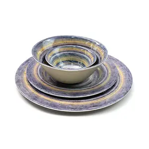 Высокое качество 4 шт. меламиновая посуда набор Салатница Тарелка под заказ