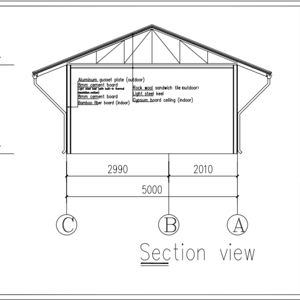 Galvanisation à chaud Meilleur achat Structure en acier Maison modulaire préfabriquée à Kiribati - Product Image 5