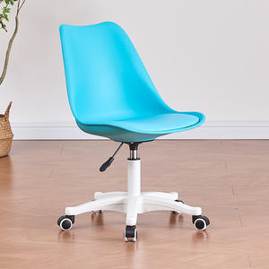 Chaise de bureau pivotante ergonomique moderne Cleny avec appui-tête réglable élévateur Chaise de direction Matériau métallique - Product Image 6