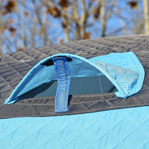 Carpa de Pesca en Hielo de 89 Pulgadas para 5-6 Personas, con Poste de Aleación de Aluminio, Impermeable, de Poliéster Oxford, Portátil, para Pesca en Invierno al Aire Libre - Product Image 3