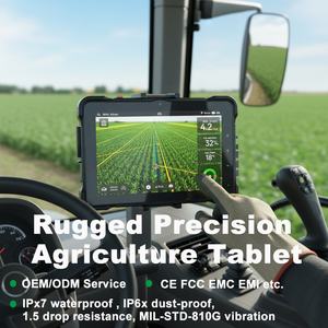 10インチIP67防水耐衝撃車載タブレットPC、Android 13 OS搭載、GPIO、RS232、CANBus、アナログ、4G LTE、GPS付き、農業トラクター用 - Product Image 1