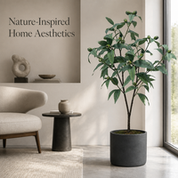 OH Arts Europese Mode Nieuw Ontwerp Kunstplanten & Groen Eucalyptus Fruittakken Met Bladeren voor Huisdecoratie