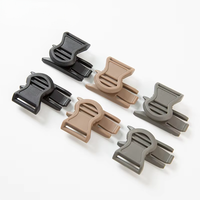 Vente en gros d'équipements tactiques FMA, clips de lunettes pivotants en nylon, accessoires pour rails de 19 mm pour casques, unisexe, pour TB315-TB317