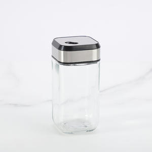 Support d'assaisonnement Portable avec 4 bouteilles en verre support <span class=keywords><strong>rotatif</strong></span> à épices - Product Image 6