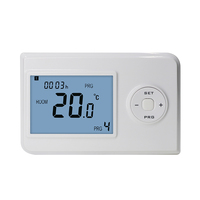 Termostato inteligente de control remoto Tuya de diseño moderno con pantalla LCD, sistemas de calefacción de suelo y piezas para calefacción de agua de apartamento