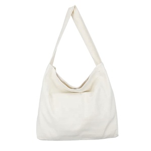 Bolsa de Compras de Algodón Reutilizable con Logotipo Personalizado, Bolsa de Lona Lavable Ecológica con Asa Larga para Chicas - Product Image 1