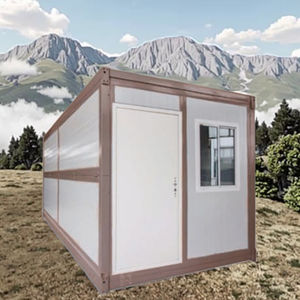 บ้านสำเร็จรูปพับได้ทันสมัย โรงแรม อาคารสำนักงาน แบบเคลื่อนย้ายได้ ดีไซน์ทรงสี่เหลี่ยม ห้องนั่งเล่น ห้องน้ำ หอพัก Ray-Zen RZ-01 รับประกัน 1 ปี - Product Image 2