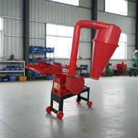 Nouvelle machine à broyer électrique à marteaux pour céréales, maïs, paille et fourrage, pour l'élevage