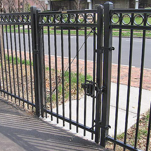 Porte pour chien autoportante en aluminium et clôture pliable pour chiot/chat de 6 pieds de haut pour une utilisation domestique, cadre de porte en fil métallique - Product Image 1