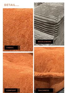 Sofá Cama Plegable, Juego de Sofás Comprimidos, Muebles de Alta Calidad, Sofá de Esponja Comprimida en Rollo Tipo Waffle para Sala de Estar y Dormitorio - Product Image 3