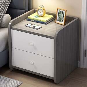 Moderno INS Gabinete de almacenamiento Simple Multifuncional Dormitorio Mesita de noche para uso en apartamentos - Product Image 2