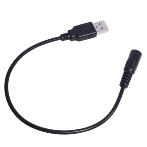 <span class=keywords><strong>Cable</strong></span> de Carga y Transferencia de Datos de DC5.5x2.1mm Hembra <span class=keywords><strong>a</strong></span> USB Macho, 30cm, 5V 3A, 22AWG, PVC, para Cámaras y Computadoras - Product Image 6