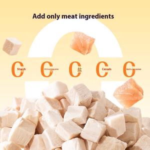 Granulés lyophilisés pure viande poulet canard poils branchies complément alimentaire nutritif mixte pour la croissance des cheveux d'engraissement friandises pour - Product Image 4