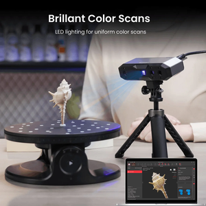 เครื่องสแกน 3 มิติ รุ่น High-Accuracy Mini 2 แสงสีฟ้า ความแม่นยำสูงด้วยเลเซอร์ ความเร็วสแกนสูง สำหรับงานอุตสาหกรรม รองรับการพิมพ์แบบ FDM ขนาด 1.75 มม. วัสดุอะลูมิเนียม - Product Image 5