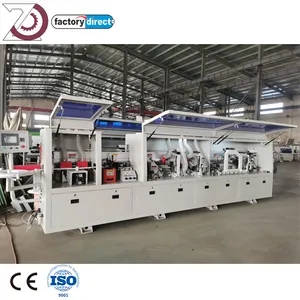 Factory direct sale, eight processes, new design, MDF, PVC, melamine, particle board, large automatic edge banding machine