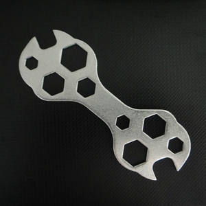 Llave multifuncional de acero con múltiples orificios para bicicletas de montaña y vehículos infantiles - Product Image 3