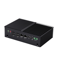 Kansung 12e génération puissant Quad Core CPU J6412 sans ventilateur Linux Barebone 2 Ethernet Mini PC DDR4 POS Mini PC