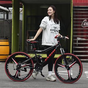 Bicicletta da Montagna all'Ingrosso con Telaio in Acciaio al Carbonio, Ruote da 24/26 Pollici, Ammortizzazione, Freno a Disco, Velocità Variabile, per Città - Product Image 2