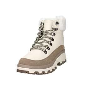 Armata Di Mare Donna Anfibi AM240 Panna Combat <b>Boots</b> Winter Warm <b>Fur</b> <b>Lined</b> Waterproof Hiking Style - Product Image 2
