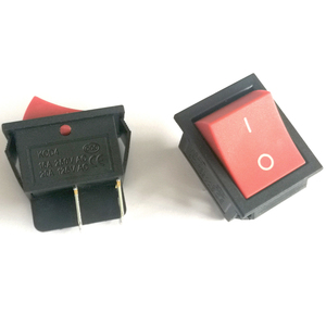 KCD4 20A AC 125V 16A 250V T85 DPST 4 pins เปิด2ตำแหน่งโดยไม่มีแสงไฟสวิทช์โยกเรือ - Product Image 5