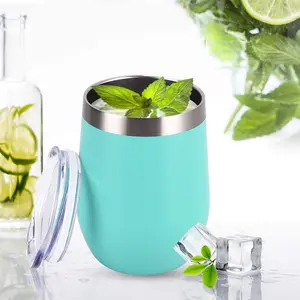 Yeway tazas tasa de cafe acero inoxable vendita calda bicchiere da sublimazione per vino set di bottiglie e bicchieri da vino personalizzati