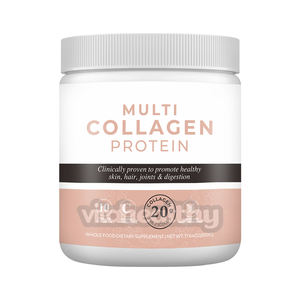 Suplemen Bubuk Protein Kolagen Terhidrolisis Label Pribadi OEM/ODM untuk Mendukung Kesehatan Kulit, Rambut, dan Kuku dalam Jumlah Besar - Product Image 1