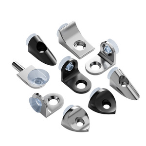 Support d'étagère en alliage de zinc, panneau de séparation, support fixe et mobile, <span class=keywords><strong>armoire</strong></span>, verre, <span class=keywords><strong>armoire</strong></span> à vin, plateau HDBS-board, Chine - Product Image 5