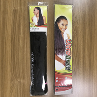 Rambut Kepang Pre-stretched 82 Inch, Rambut Kepang Lipat 41 Inch 165g Bebas Gatal, Ekstensi Rambut Kepang Jumbo, Ekstensi Kepang Grosir