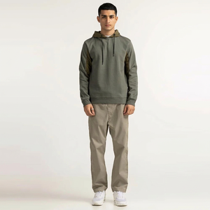 Sudadera con capucha de terciopelo para hombre, personalizada, de invierno, extragrande, con lavado ácido y efecto desgastado, con media cremallera, 100% algodón, impermeable, estilo vintage, de peso pesado y calidad superior - Product Image 1