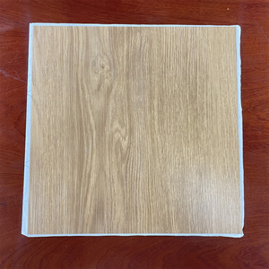 Plancher en vinyle à grain de bois auto-<span class=keywords><strong>adhésif</strong></span> imperméable et antidérapant pour intérieur, cuisine, salle de bain, sous-sol - Product Image 2