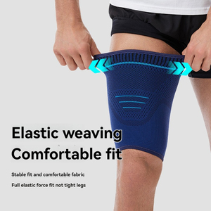 Wholesale High Elastic <strong>Thigh</strong> Brace Nylon <strong>Thigh</strong> <strong>Supports</strong> Compression <strong>Thigh</strong> Sleeve Men Women - Product Image 3