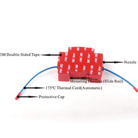 10g DIN Rail Slide in Mounted Fire Extinguisher Unit Pemadam Kebakaran Aerosol Kecil Harga Grosir Murah Penanggulangan Kebakaran