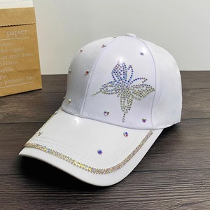 Casquette <span class=keywords><strong>de</strong></span> baseball chic décontractée pour soirée et streetwear, ornée <span class=keywords><strong>de</strong></span> strass en forme <span class=keywords><strong>de</strong></span> papillon, disponible en plusieurs couleurs, livraison rapide <span class=keywords><strong>de</strong></span> haute qualité - Product Image 4