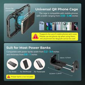 ชุดอุปกรณ์วิดีโอเคลื่อนที่อเนกประสงค์ X Brandon Li พร้อมขาตั้งโทรศัพท์แบบปลดเร็ว หมุนได้ รองรับ <span class=keywords><strong>M</strong></span>.<span class=keywords><strong>2</strong></span> SSD ฟิลเตอร์ VND 67 มม. - Product Image 3