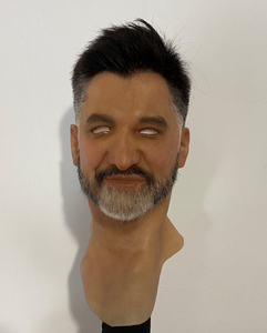 หน้ากากซิลิโคนที่สมจริงคุณภาพสูงสำหรับผู้ชายหล่อนุ่มใส่สบายอุปกรณ์แต่งหน้า - Product Image 5