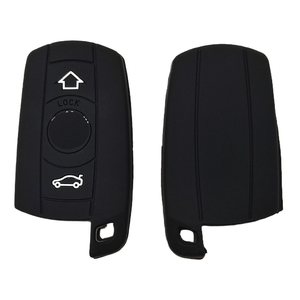 Mô hình cũ 3 Series 5 Series X1 X5 X6-Smart thẻ chìa khóa xe điều khiển từ xa 2 nút Silicone Nắp chìa khóa xe kiểu nửa gói - Product Image 3