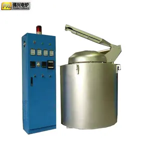 china low melting point non-ferrous metals crucible melting heat preservation furnace for babbitt metal