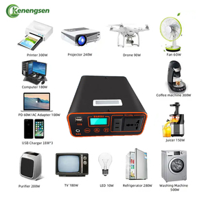 Vente chaude charge solaire AC 220v /110V <span class=keywords><strong>300</strong></span> Watts 180wh capacité centrale électrique pour la maison - Product Image 6