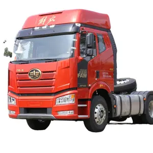 شاحنة جرار Faw صينية مقاس 6 × 4 و 371 و 450 و 10 عجلات و 30 طن