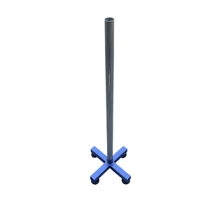Indicador de báscula de plataforma Veidt de 1m de altura con postes de acero al carbono y acero inoxidable para soporte de plataforma A12e TCS-D-Stand - Product Image 5