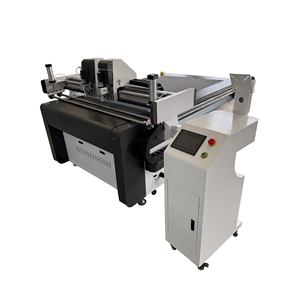 Máquina de Corte Vibratoria Automática con Láser CNC para Cartón Corrugado y Cartón Tipo Patita de Gato, con Accionamiento Eléctrico de Piñón y Engranaje - Product Image 1