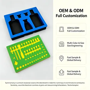 Custom Laser Die Cut EVA <b>Foam</b> Pack Case and EPE Cardboard <b>Tool</b> <b>Box</b> Packaging Insert - Product Image 5