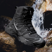 Bottes tactiques imperméables et respirantes pour hommes, randonnée en plein air, alpinisme et camping