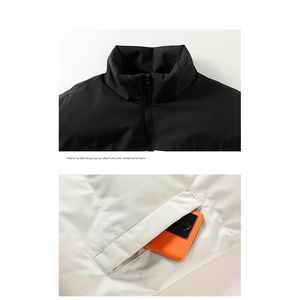 High Quality Hot Selling Winter Bubble <b>Puffer</b> <b>Jacket</b> Stand Front Unisex Warm Outdoor Regular Lightweight Streetwear Puff - Product Image 5