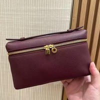 Sac à main élégant en cuir véritable pour femme avec protection RFID, broderie à rivets, convertible en sac à bandoulière, portable, mode automne