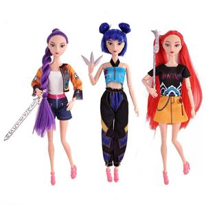 Muñecas de Vinilo de Ídolos del Grupo Femenino Star, Accesorios de Moda, Modelo Articulado, PVC/Vinilo Ecológico, Set de Juguetes Coleccionables para Niñas - Product Image 2