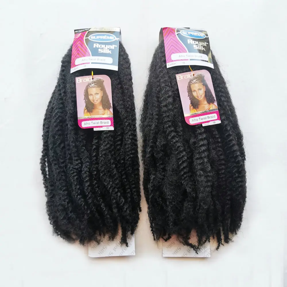 Bán Buôn Afro Kinky Số Lượng Lớn Tổng Hợp Tóc Cho Dreadlocks Twist Và Bện Tóc