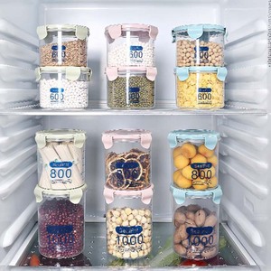 SealPot Food Storage <b>Jars</b> 600 800 1000Ml Airtight Cylinder For Grains Beans Dried Fruits Milk Powder - Product Image 3